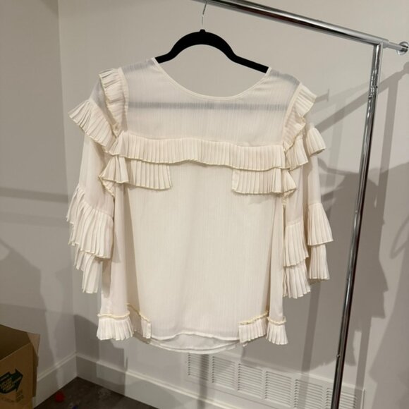 TULAROSA Ivory Margo Top - Picture 3 of 6